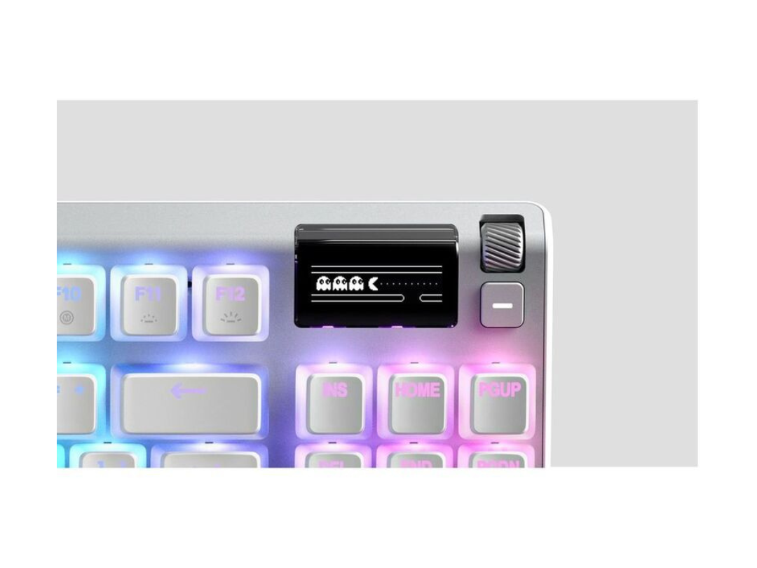 لوحة مفاتيح الألعاب الميكانيكية Steelseries Apex 7 TKL - Ghost Edition (Red Switch) لوحة مفاتيح الألعاب الميكانيكية Steelseries Apex 7 TKL - Ghost Edition (Red Switch)